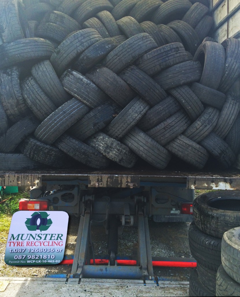 Lorry Back Munster Tyre Recycling