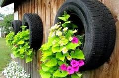 tyres and flowers 2