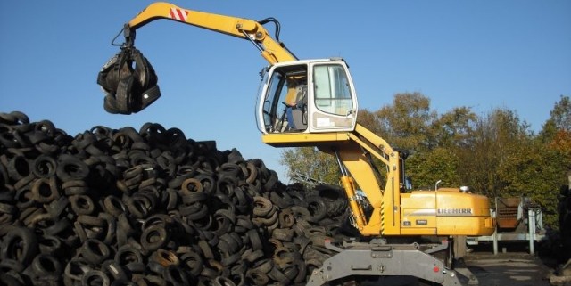 tyre recycling plant