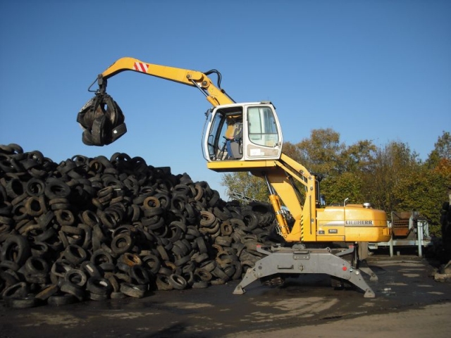tyre recycling plant